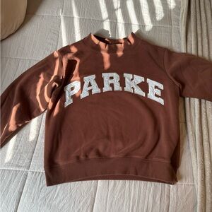 Parke Brown Crewneck Sweatshirt - Women's